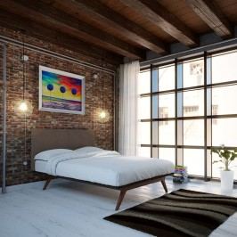 Tracy Full Bed in Cappuccino Brown