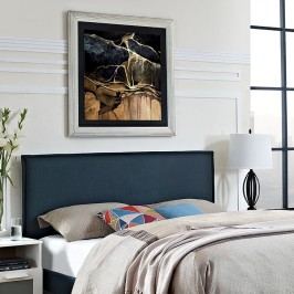 Camille Full Fabric Headboard in Azure