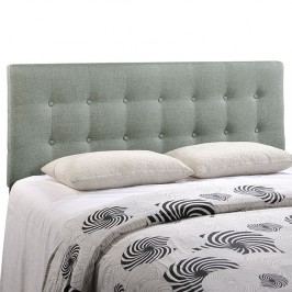 Emily Queen Fabric Headboard in Gray
