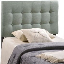 Emily Twin Fabric Headboard in Gray