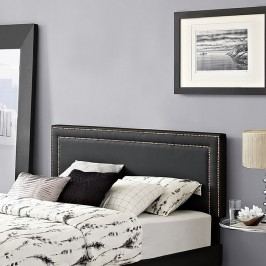 Jessamine Full Vinyl Headboard in Black
