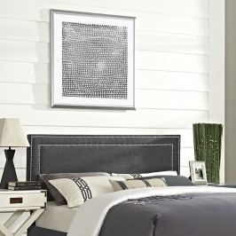 Jessamine King Fabric Headboard in Gray