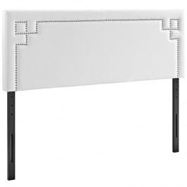 Josie Full Vinyl Headboard in White