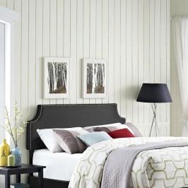 Laura Full Vinyl Headboard in Black