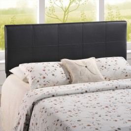 Oliver Full Vinyl Headboard in Black