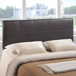 Oliver Full Vinyl Headboard in Brown