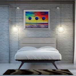 Addison 2 Piece Queen Bedroom Set in Black Gray