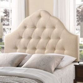 Sovereign King Fabric Headboard in Beige