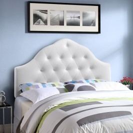 Sovereign Queen Vinyl Headboard in White