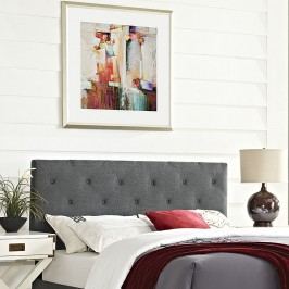 Terisa Full Fabric Headboard in Gray