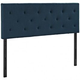 Terisa Queen Fabric Headboard in Azure