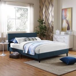 Anya Queen Bed Frame in Azure