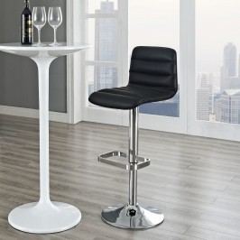 Ripple Bar Stool in Black