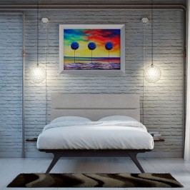Addison 3 Piece Queen Bedroom Set in Black Gray