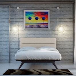 Addison 4 Piece Queen Bedroom Set in Black Beige