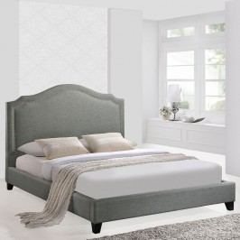 Charlotte Queen Bed in Gray