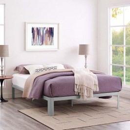 Corinne Full Bed Frame in Gray
