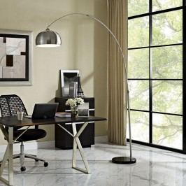 Sunflower Round Floor Lamp in Black