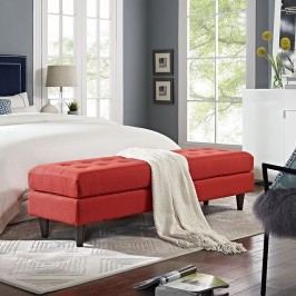 Empress Bench in Atomic Red