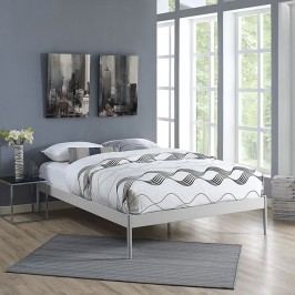 Elsie King Fabric Bed Frame in Gray