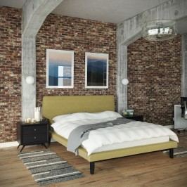 Bethany 3 Piece Queen Bedroom Set in Black Green