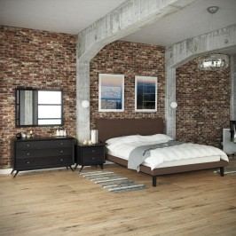 Bethany 4 Piece Queen Bedroom Set in Black Brown