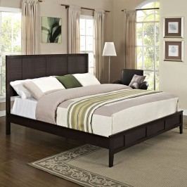 Holly Queen Bed in Espresso Dark Brown