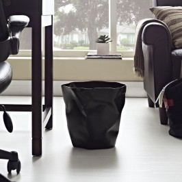 Lava Trash Bin in Black