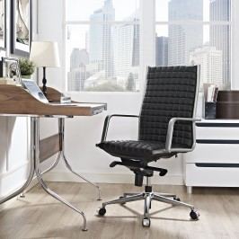 Pattern Highback Office Chair in Black