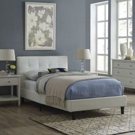 Linnea Twin Bed Frame in White