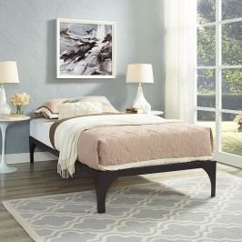 Ollie Twin Bed Frame in Brown