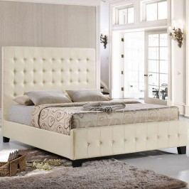 Skye Queen Bed in Ivory