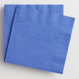 Dark Blue Beverage Napkins Set of 2 by World Market