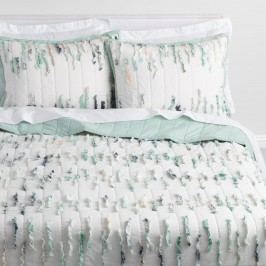 Ivory and Aqua Ruffle Shannon Bedding Collection by World Market