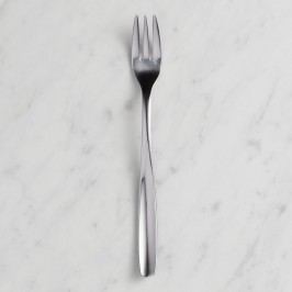 Luna Cocktail Forks Set of 4: Silver - Stainless Steel by World Market